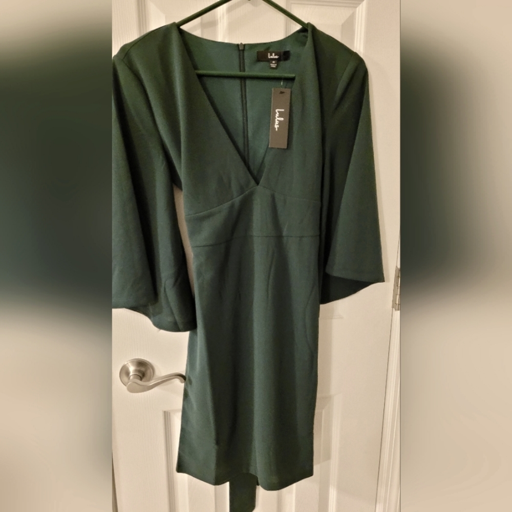 Lulu hunter Green dress NWT